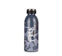 Colourbook Borraccia Termica Geolier 500 Ml, Acciaio Inossidabile, 12 Ore Caldo E 12 Ore Freddo, Tappo Ermetico Antiperdita, BPA Free, Scatola Regalo Inclusa, Colore Militare
