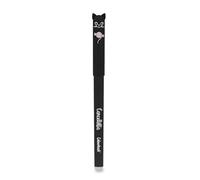 Colourbook Cancellotte - Penna gel cancellabile Cancellotta, Gomma a semisfera, Diametro Punta 0,7 mm (Gatto, Nero)