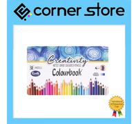 Colourbook - Colori a Matita - Pastelli Colorati per Bambini - Scuola - 36pz