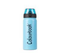 Colourbook ColorSplash - Borraccia Termica Con Cannuccia, Priva Di BPA, 500ml (Sky)