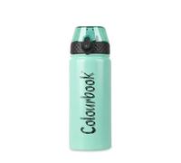 Colourbook ColorSplash - Borraccia Termica Con Cannuccia, Priva Di BPA, 500ml (Tiffany)