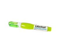 Colourbook Correttore A Penna Fluo, Punta Metallo, 7 Ml Verde fluo