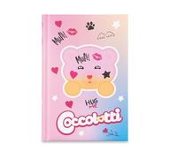 Colourbook - Diario Scuola Coccolotti, Diario 12 Mesi, Anno 2025 2026, Licenza Ufficiale (Honey)