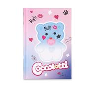 Colourbook - Diario Scuola Coccolotti, Diario 12 Mesi, Anno 2025 2026, Licenza Ufficiale (Sky)