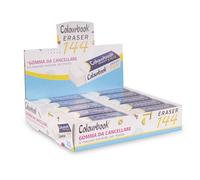 Colourbook Eraser 144 - Gomme da Cancellare, Set da 20 Pezzi, Ideale per Cancelleria Scuola, Ufficio, Università e Cartoleria