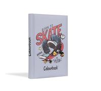 Colourbook FunnyAndBears - Diario Scuola 2024-2025, Agenda Giornaliera Datata 12 Mesi (Born To Skate)