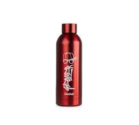 Colourbook Geolier - Borraccia Termica Acciaio Inox, Bottiglia Thermos, Priva di BPA, 550 ml (Rosso)