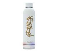 Colourbook Geolier - Borraccia Termica in Acciaio Inox con Cassa Bluetooth Integrata, Priva di BPA, Isolamento a Doppia Parete, Tenuta Stagna, 500 ml, Bianco