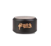 Colourbook Geolier Mini Speaker Bluetooth Portatile Wireless per Musica e Chiamate con Scatto Remoto Fotocamera, Compatto da Viaggio, Nero
