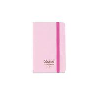 Colourbook Live Green - Agenda Giornaliera 2025, Chiusura con Elastico, (Opale Rosa)