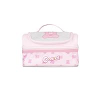 Colourbook - Lunch Bag Coccolotti, Borsa Portapranzo, Doppio Scomparto, 5L, Dimensioni 25x13x15 cm (Classic Rosa)