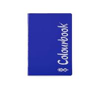 Colourbook Maxi Cento - Quaderno Formato A5, 80 Pagine, 100 g/m², Righe medie e superiori Blu Navy