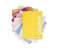 Colourbook Maxi Plus - Quaderno Formato A4, 10 Pezzi Multicolore, Rigo 3° elementari