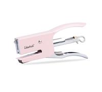 Colourbook Mini Cucitrice Passo 10, Spillatrice Tascabile Per Astuccio Scuola Ufficio Università, Pinzatrice Portatile Per Carta E Documenti, Formato Compatto Da Borsa (Rosa)