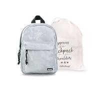 Colourbook Mini Zaino Casual 7 Litri - Zainetto Piccolo da Donna e Bambina, Design Compatto 29x21x12 cm, Poliestere Resistente per Tempo Libero e Viaggi (Dune, Grigio)