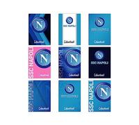 Colourbook Napoli - Confezione 12 Quaderni Formato A4, 72 Pagine, 100 g/m² (Rigo 1°/2° elementare, A)