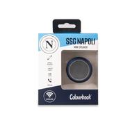 Colourbook Napoli Mini Speaker Bluetooth Portatile, Cassa Bluetooth 3W Stereo, Vivavoce Integrato, Autonomia 4 Ore, Ricarica USB C, Compatibile con Smartphone Tablet PC, Gadget Tifoso