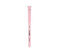 Colourbook Penna Cancellabile Verde Gatto - Inchiostro Termosensibile 0.7mm Kawaii per Correzioni Elementari Senza Residui con Gomma Integrata