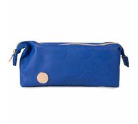 Colourbook Pretty Bag - Astuccio Portapenne Semirigido, Chiusura Zip, Puller In Metallo (Pretty Blu)