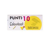 Colourbook - Punti Metallici per Cucitrici, 10.000 Punti per Uffici e Scuole, Metallo Galvanizzato Durevole, Punta a Scalpello per Facile Inserimento, Punti 10, Acciaio Galvanizzato