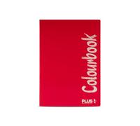 Colourbook Quadernino Matematica E Scienze A Quadretti 5 Mm Per 5ª Elementare E Scuole Medie Formato Piccolo A5, 80 Pagine, Carta 100g Fogli Spessi, Copertina Rossa, Rilegatura Spillata