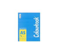 Colourbook Quadernino Piccolo Block Notes a Quadretti Matematica Scuola Media Superiore Universita Ufficio 70 Fogli Brossura Strappo Facile Colore Azzurro