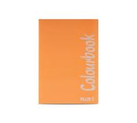 Colourbook Quaderno Matematica Quadretti 5mm per Scuola Elementari e Medie Formato A5 Piccolo, 80 Pagine, Carta 100g Fogli Spessi, Copertina Arancione Fluo