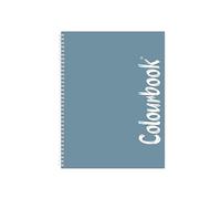 Colourbook Quadernone Spiralato A4 Matematica Terza Quarta Quinta Elementare a Quadretti 5mm, 160 Pagine Carta 70g, Copertina PPL, 4 Fori Raccoglitore, FSC Made in Italy, Avion