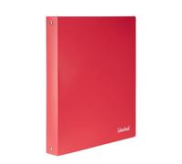 Colourbook Raccoglitore ad Anelli A4-4 Anelli Tondi, Dorso 30mm Capiente, Copertina flessibile in PPL, Formato 22x30 cm, Hibiscus