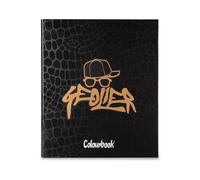 Colourbook Raccoglitore ad Anelli A4 Geolier - Cartella 4 Anelli Dorso 3 cm Formato 24x32 cm per Fogli e Buste Trasparenti (Skin)