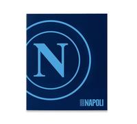 Colourbook Raccoglitore Anelli A4 SSC Napoli Ufficiale Dark Blue 4 Anelli Dorso 3 cm Copertina Rigida Grafica Originale Scuola Ufficio Tifoso Calcio