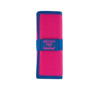 Colourbook Rotolo 36 Pastelli Bicolor Astuccio Scuola Chiusura Silicone (Fucsia)