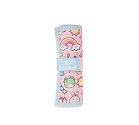 Colourbook - Rotolo Portapastelli Abstract, 24 pastelli, Chiusura a Strappo, Tasca Interna, Dimensioni 38x19 (Kawaii)