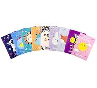 Colourbook Set 12 Quadernoni Italiano A Righe B Per 3ª Elementare, Quaderni A4 Formato Grande, 72 Pagine Ognuno, Carta 100 G Fogli Spessi, Serie Wild Copertine Animalier Assortite