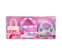 Colourbook Set 3 Gomme Da Cancellare Mini Bag, Borsette 3D Pastello Per Scuola Astuccio E Disegno, Gommine Morbide Sagomate Con Manico, Cancelleria Kawaii Per Bambini E Idee Regalo