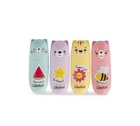 Colourbook Set 4 Mini Evidenziatori Pastello Wild Cute