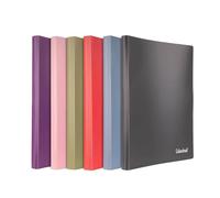 Colourbook Set 6 Portalistini A4, 40 Buste Trasparenti Fisse In PPL, Portadocumenti Per Ufficio Scuola E Casa, Colori Assortiti, Copertina Flessibile Resistente, Organizzazione Documenti