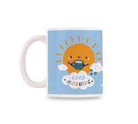 Colourbook Tazza Ceramica, 320 ml (Good Morning)