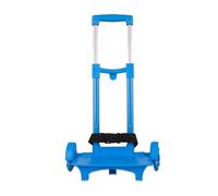 Colourbook Trolley - Carrello Porta Zaino Scuola Pieghevole (Azzurro)