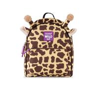 Colourbook Wild - Zaino Asilo, Zainetto Bimbi,Spallacci Regolabili, Cintura Toracica 20x24x11 cm (Giraffa Wild)