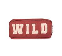 Colourbook Woolly - Astuccio Portapenne, Tessuto Morbido, Chiusura Con Zip (Wild)