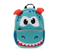Colourbook - Zaino Asilo Bimbi, Ultraleggero 330g, Neoprene Resistente, Dimensioni 30x25x10cm, Compatto e Capiente, Lovely Dino
