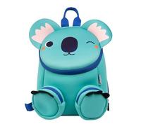 Colourbook - Zaino Asilo Neoprene, Ultraleggero e Resistente, Con Etichetta Nome, Compatto e Capiente con Tasche, 30x25x10 cm, Lovely Green Koala