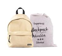 Colourbook Zaino Casual Elegance, 41 x 31 x 16, 23 Litri (Dune, Crema)