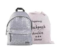 Colourbook Zaino Casual Elegance, 41 x 31 x 16, 23 Litri (Zahara, Grigio)