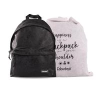 Colourbook - Zaino Casual Elite, 41 x 31 x 16, 23 Litri (Kinetic, Nero)