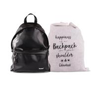 Colourbook - Zaino Casual Trend, 41 x 31 x 16, 23 Litri (Eclecta, Nero)