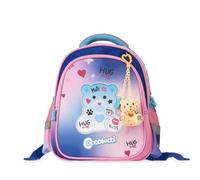 Colourbook - Zaino Scuola Asilo Coccolotti, Contiene Coccolotto Love&Tell, Dimensioni 33x25x12, 9 Litri, Official Licensee (Love Rosa)