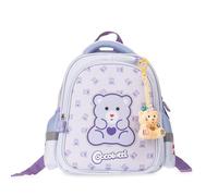 Colourbook - Zaino Scuola Asilo Coccolotti, Contiene Coccolotto Love&Tell, Dimensioni 33x25x12, 9 Litri, Official Licensee (Classic Lilla)