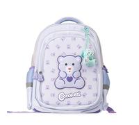 Colourbook - Zaino Scuola Coccolotti, Schienale Ergonomico Imbottito, Spallacci Regolabli, Dimensioni 44x34x17, 25 litri, Official Licensee (Classic Lilla)